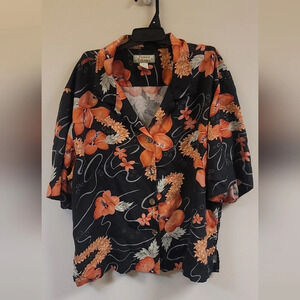 Tommy Bahama silk button up shirt